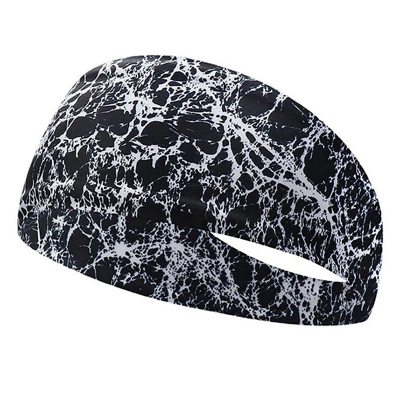 Sports Sweatband Hairband Women's Headwear Anti-Sweat Gym Fitness Sweat Guide Antiperspirant Band Running Headband Beauty World Shop