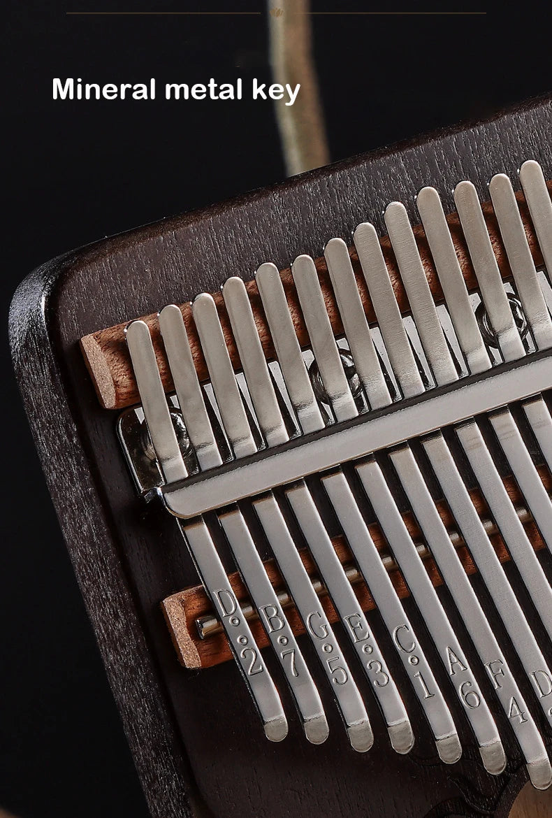 Hluru Kalimba 17 21 Key Kalimba Finger Piano Solid Maple Wood Kalimba Thumb Piano Keyboard Musical Instrument Mbira for Beginner Beauty World Shop