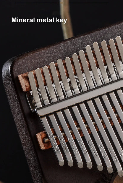 Hluru Kalimba 17 21 Key Kalimba Finger Piano Solid Maple Wood Kalimba Thumb Piano Keyboard Musical Instrument Mbira for Beginner Beauty World Shop
