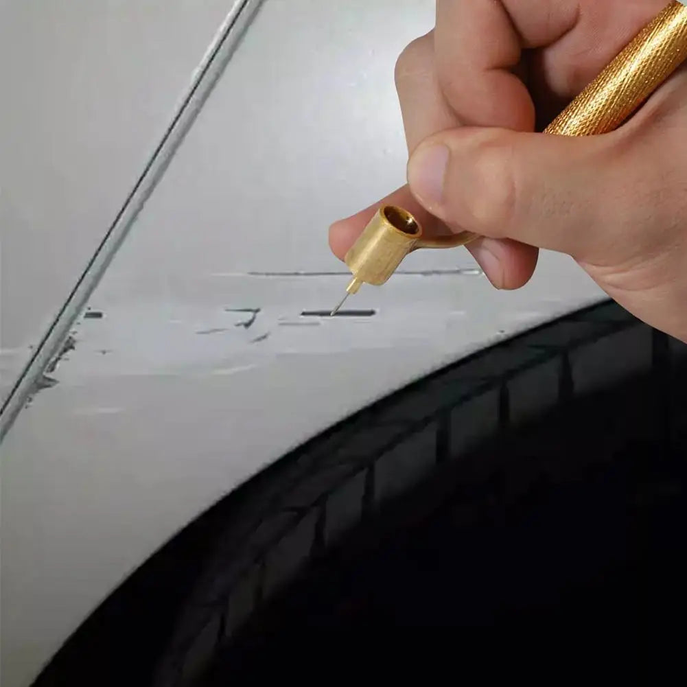 Car Touch-up Paint Pen Detailing Fine Line Fluid Writer Paint Applicator Pen Slanting Precision Ruling Pen Car Scratch Repair Beauty Trend Shop