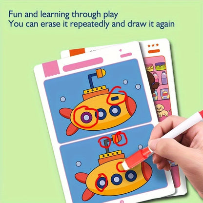 An educational fault finding game: reusable wiping paper for focus and attention training Beauty World Shop