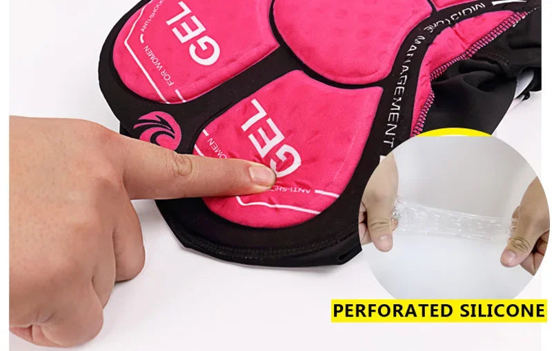 X-TIGER Women Cycling Shorts 5D Gel Padded Shockproof MTB Mountian Bicycle Shorts Road Racing Bike Shorts Summer Outfit Clothing Beauty World Shop