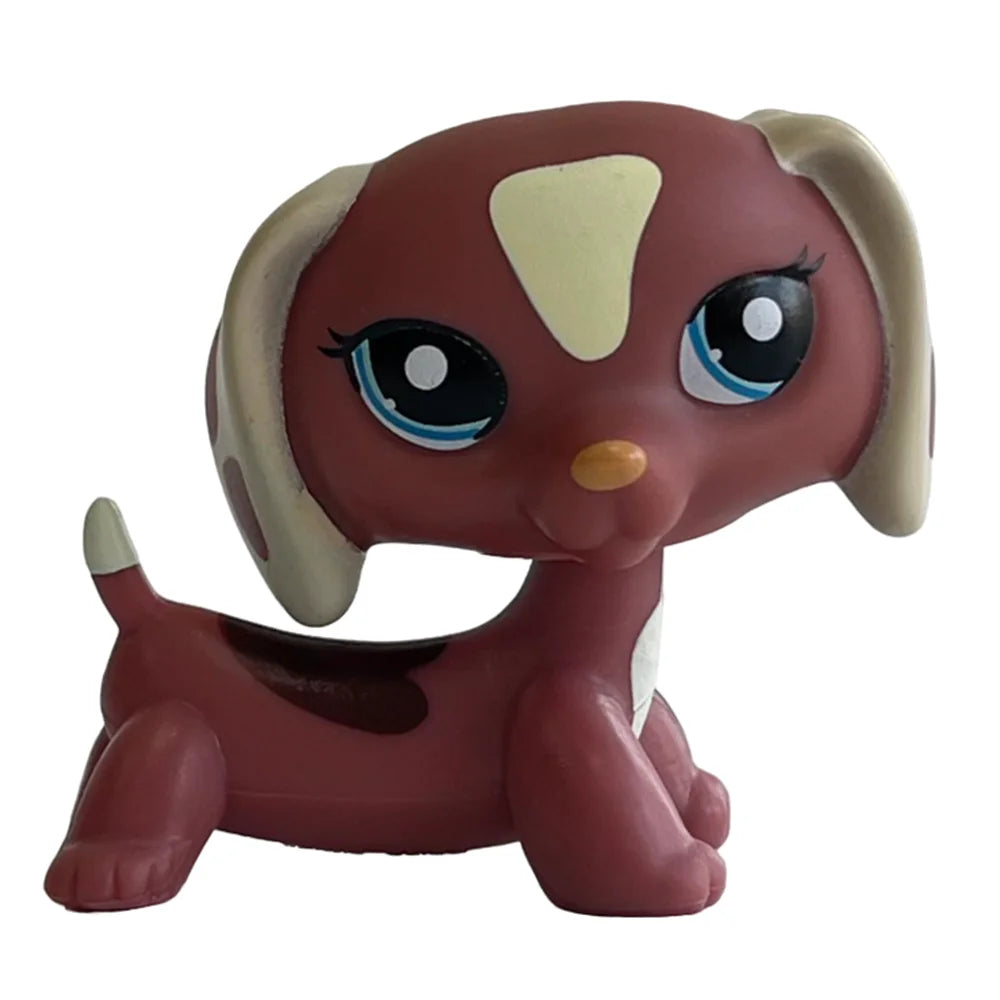 Rare pet shop bobble head Toy cute great dane collie dachshund dog spaniel puppy pets for kids Beauty World Shop