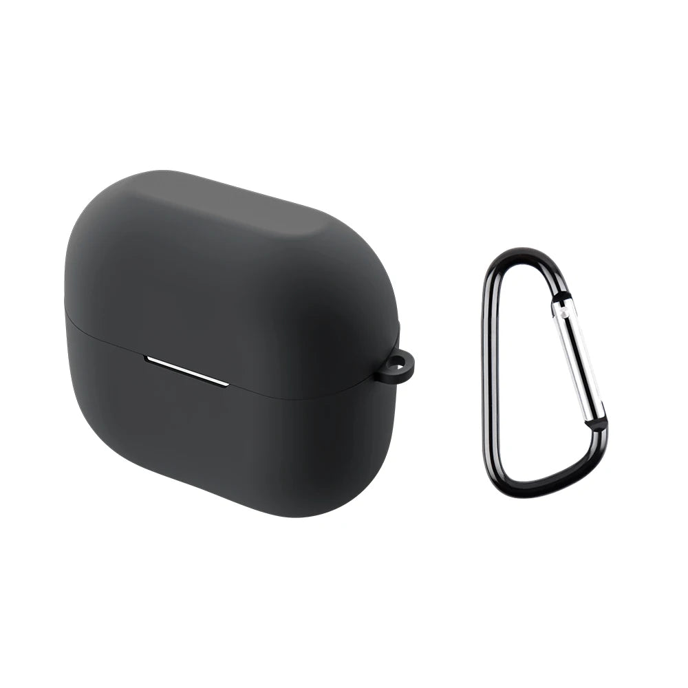 Silicone Case For Samsung Galaxy Buds 3 Pro Buds 3 FE Earbuds Accessories Shockproof Cover Dust-proof Keychain Coque Capa Fundas