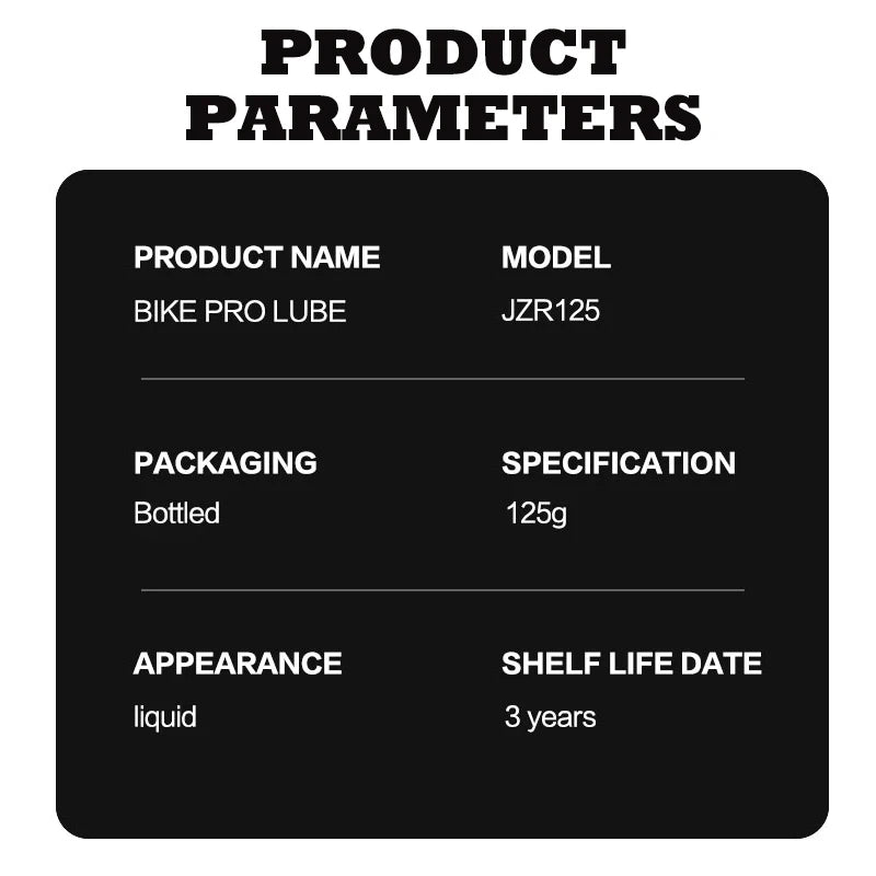 125ml Bicycle Special Lubricant MTB Road Bike Mountain Bike Lube Chain Oil for Fork Flywheel Chain Cycling Accessories Beauty World Shop