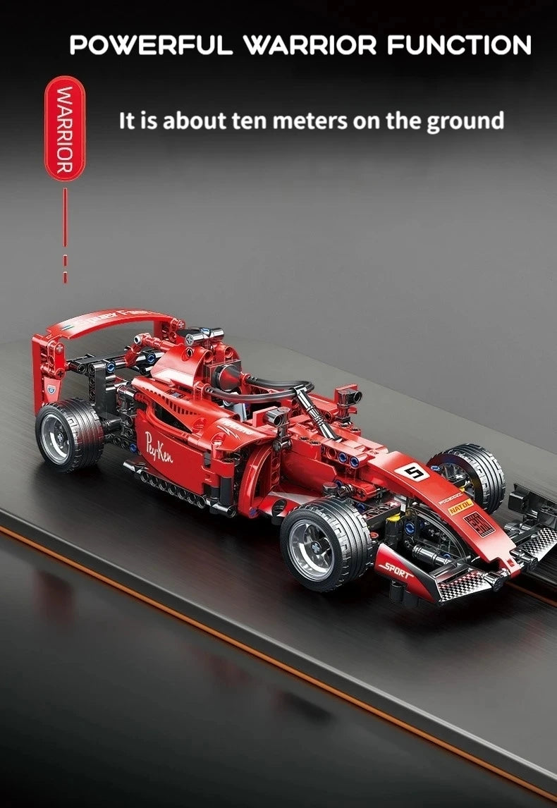 2025 Technical NEW F1 Racing Car Building Blocks Set MOC Model Kit DIY Assembly Bricks Creative Educational Toys For Children Beauty World Shop