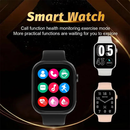 2025 New Smartwatch For Men Android IOS Phone 1.73" Screen Bluetooth Call Blood Oxygen Pressure Monitoring Smart Watch Women Beauty World Shop