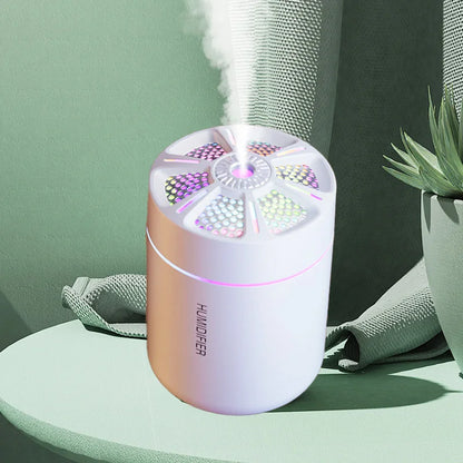 180ML mini air humidifier aromatherapy diffuser essential oil aromatherapy spray household bedroom car mounted mute humidifier Beauty World Shop