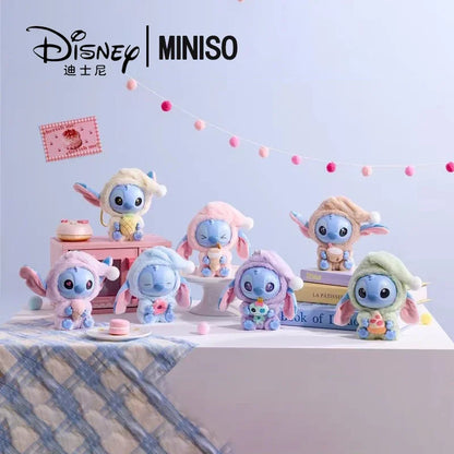 Disney 2025  Pin Eating Bedtime Series Blind Plush Toy Cute Doll Box Mysterious Hanging Bag Decorative Gif Beauty World Shop