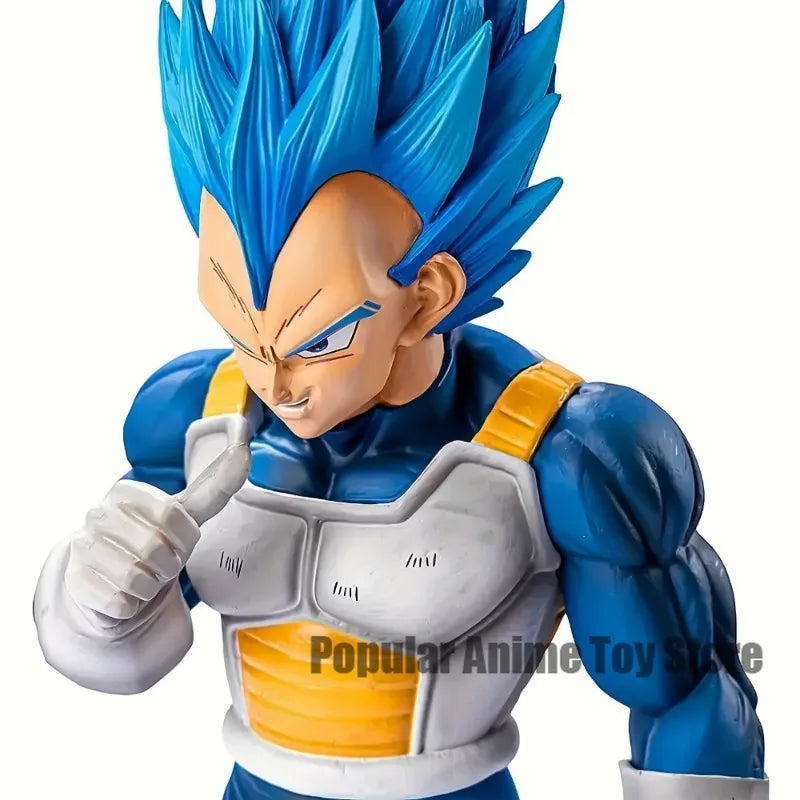 11in/28cm Anime Dragon Ball Z Vegeta Figure PVC Super Saiyan Blue Action Figures Collection Model Toys Gifts Beauty World Shop