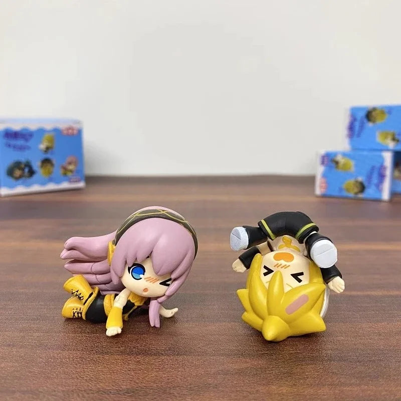 Anime Figure Hatsune Miku Kagamine Rin Kagamine Len Megurine Luka Collection Ornaments Blind Box Toys Children Gifts Beauty World Shop
