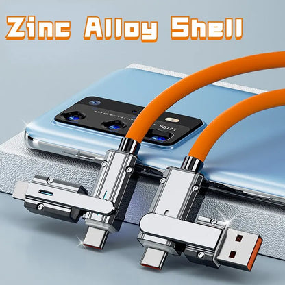 Type C To Typec Cable 2-In-2 66W Pd Fast Charging Usb C To Usb C To iPhone Suitable for iPhone iPad Huawei Xiaomi Samsung Redmi Beauty World Shop