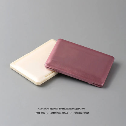 Creative Portable Mini Computer Mirror Foldable Laptop Shape Makeup Mirror High Quality Pocket Mirror Beauty Makeup Mirror Beauty World Shop