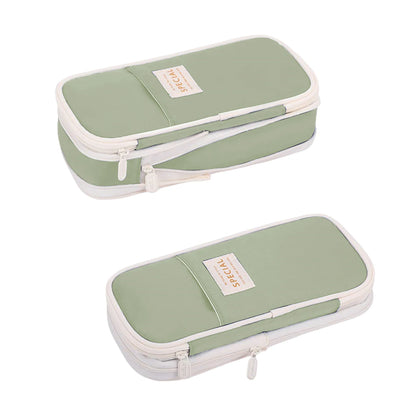 Kawaii Pencil Cases Large Capacity Pencil Bag Pouch Holder Box for Girls Office Students Organizer School Stationery Supplies Beauty World Shop