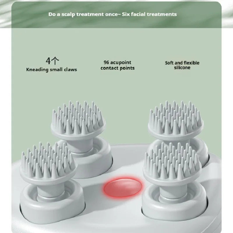 Deep Scalp Massager Head Cleaning Massager Also Suitable for Pets Electric Massage Tool Washable and Portable Beauty World Shop