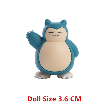 New Pokemon 4-13Cm Cartoons Movie Anime Figure Pikachu Lucario Mewtwo Flying Dragon Pet  Action Figures Model Toy Birthday Gifts Beauty World Shop