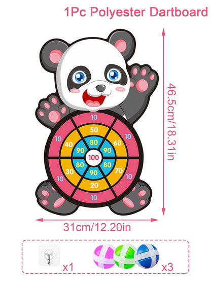 Jungle Animal Dart Plate Board Panda Safari Birthday Party Favors Kids Baby Shower Party Decoration Guest Children Toys Gifts Beauty Fashion