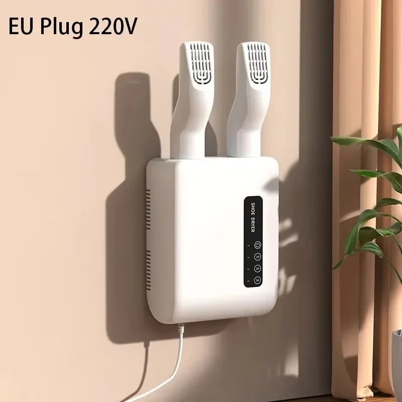 220V Electric Shoe Dryer, Portable Shoe & Boot Drying Machine with Sterilization Deodorization, Heated Foot Protector for Gloves Beauty World Shop