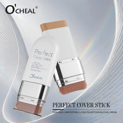 O'CHEAL Perfect Cover Stick Thin And Comfortable Concealer Foundation Cream Stick Instant Natural Waterproof Long-lasting Makeup Beauty World Shop