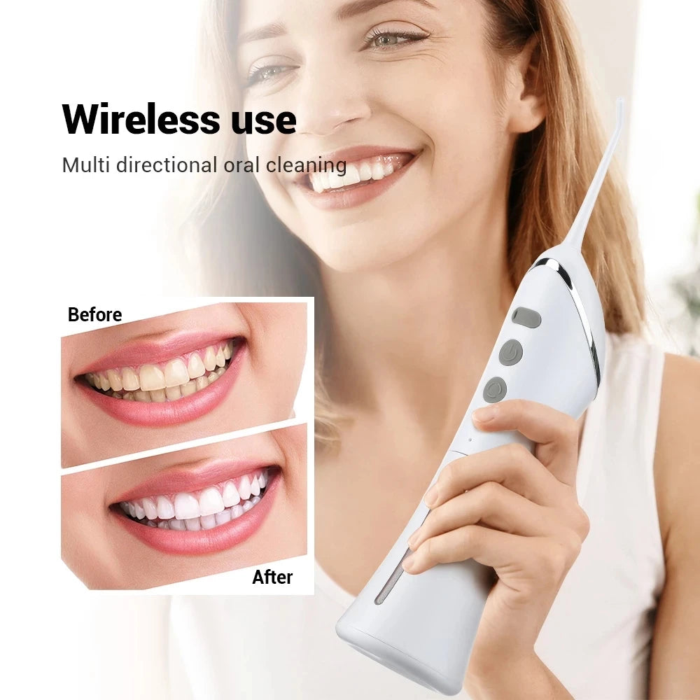 YOUPIN Oral Irrigator Water Flosser Electric Dental Whitening USB Rechargeable Gums Care Portable Jet Tooth Scaler MI NEW Beauty World Shop