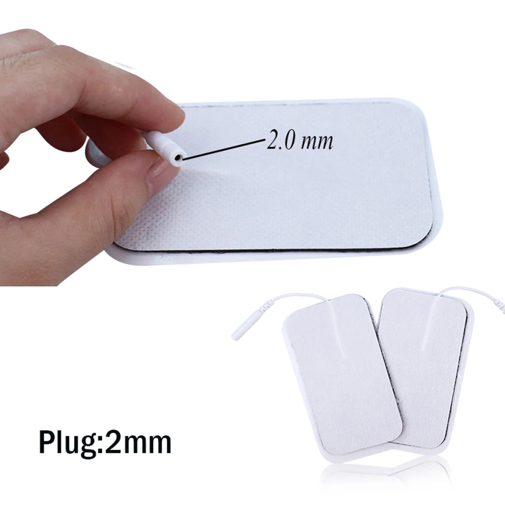 10/20/50Pcs Tens Electrode Pads Gel Self-adhesive Patches For Acupuncture Massager Slimming Pulse EMS Muscle Stimulator Sticker Beauty World Shop