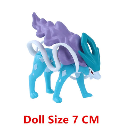New 4-9CM Pokemon Cartoons Movie Anime Figure Gengar Pikachu Eevee Dragon Pet Action Figure Model Toy Christmas Gift Buy in bulk Beauty World Shop