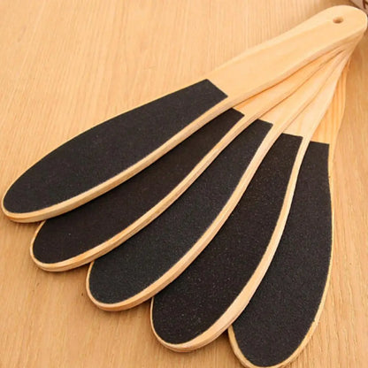 Professional Foot File Double Sided Deadskin Callus Remover for Feet Wooden File to Smooth Hard Coarse Tough Skin Foot Care Tool Beauty World Shop