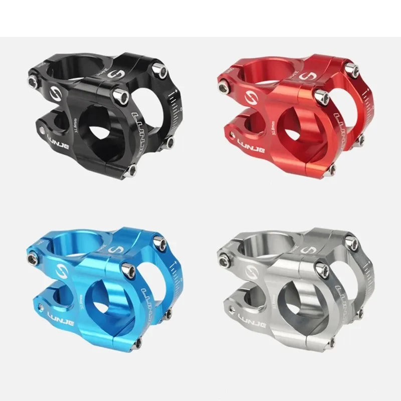 MTB Road Bike Stem CNC Mountain Bicycle Bridge Short Power 31.8mm High Strength Climbing Riser Beauty World Shop