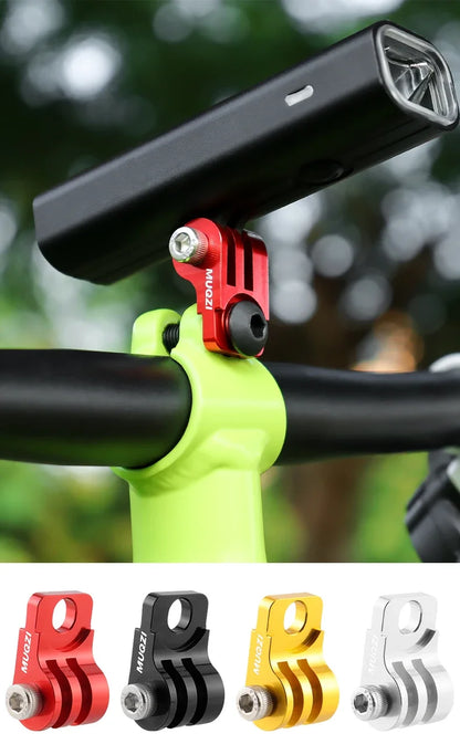 MUQZI For Brompton Folding Bike Light Holder Bicycle Lighting Lamp Mount Adapter Computer Holder Base Bicycle Accessories Beauty World Shop