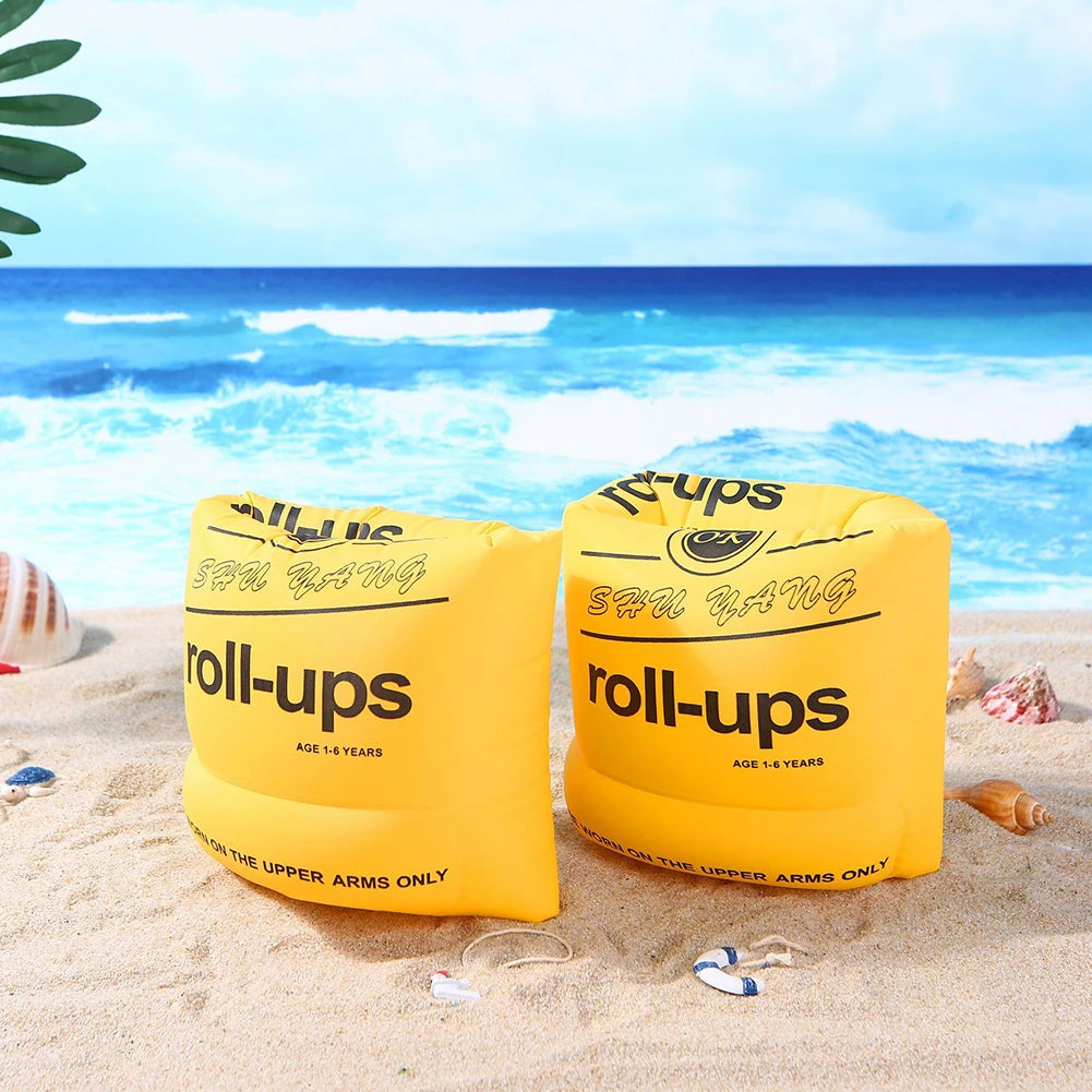 1 Pair/2pcs Thickened Inflatable Water Sleeve for Adult Water Sports Pool Swimming Trainer Buoyancy Arm Rings Swimming Buoy Beauty World Shop