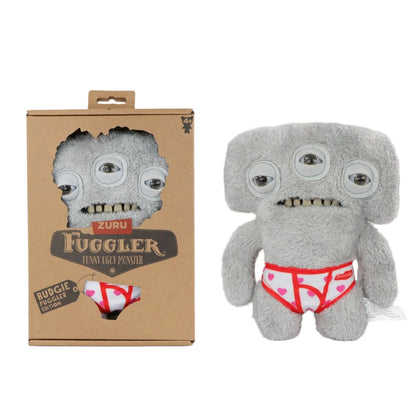 23CM Fuggler Hairy Fuggs Love Ugly Monster Plushies Toys Alien Kawaii Stuffed Animal Funny Vacay Vibes Underwear Series Dolls Beauty World Shop