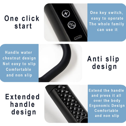 2025 New Smart Fascia Gun Electric Massager Massage Hammer Electric Fascia Gun Home Handheld Hammer Back Artifact Christmas Gift Beauty World Shop