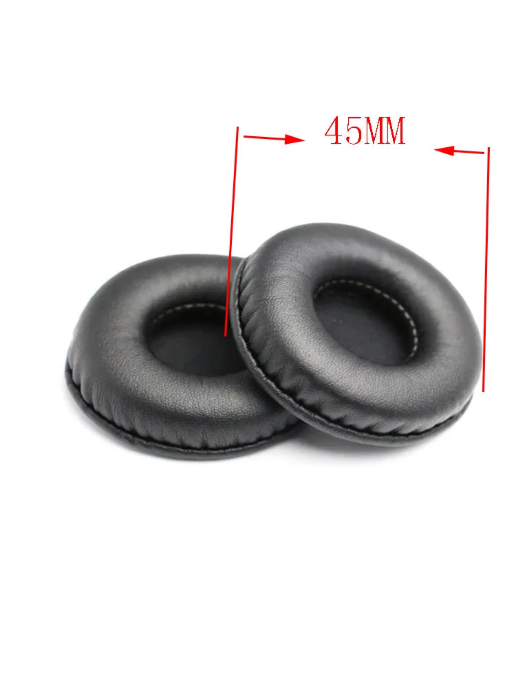 R Ear Pads For Headphones Covers Sponge Leather Foam Cushion 40mm 50mm 55mm 60mm 65mm 70mm 75mm 80mm 85mm 90 95 100 105mm 110mm