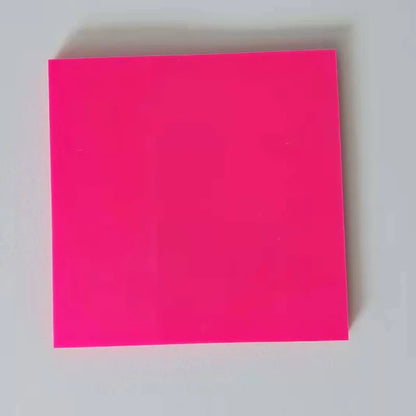 50 Sheets Creative Transparent PET Waterproof Sticky Notes Notepads - School Stationery & Office Supplies Beauty World Shop