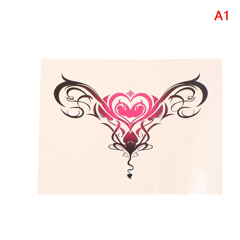 Tattoo Sex Waterproof Temporary Tattoo Wing Tattoo On Leg Arm Back Tattoos Sex Flash Tattoo Stick Fake Tattoos For Men Women Beauty World Shop