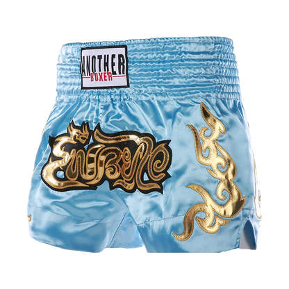 ANOTHERBOXER Muay Thai Shorts, Embroidered MMA Fighting Clothing for Men, Women, Kids, Cheap Boxing Training Short Pants