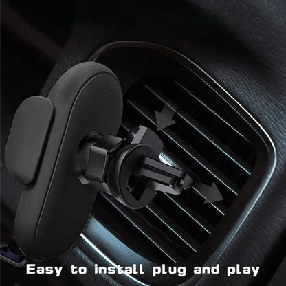 Infrared Induction Car Wireless Charger Stand Car Air Vent Clamp for iPhone 16~12 Pro Max Samsung Galaxy S25/S24 Fast Charging Beauty World Shop