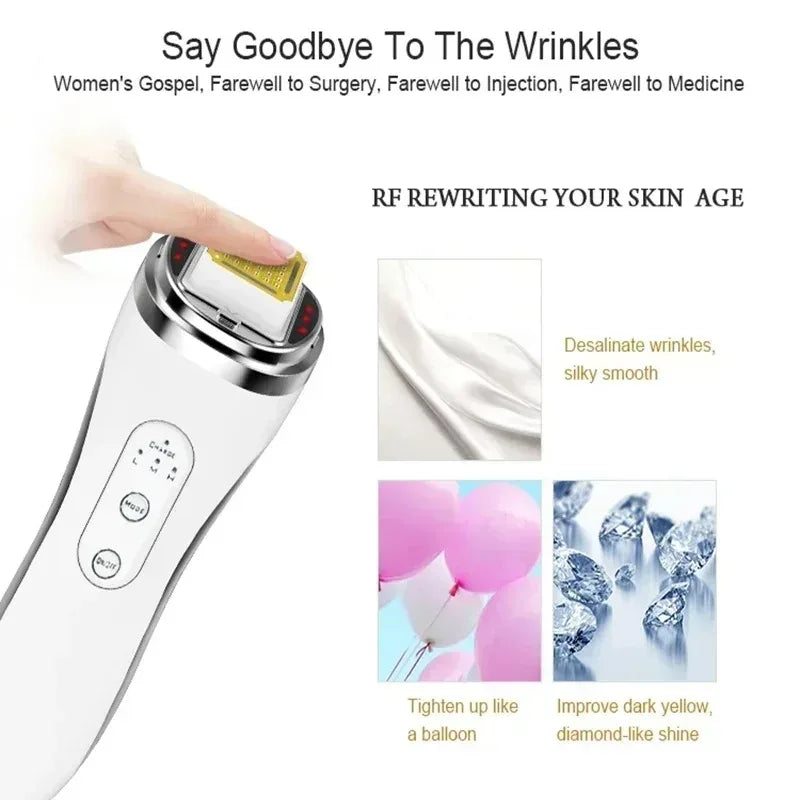 Electric Facial Lifting Machine Dot Matrix Skin Tightening Rejuvenation Wrinkle Removal Face Massager Home Use Beauty Devices Beauty World Shop