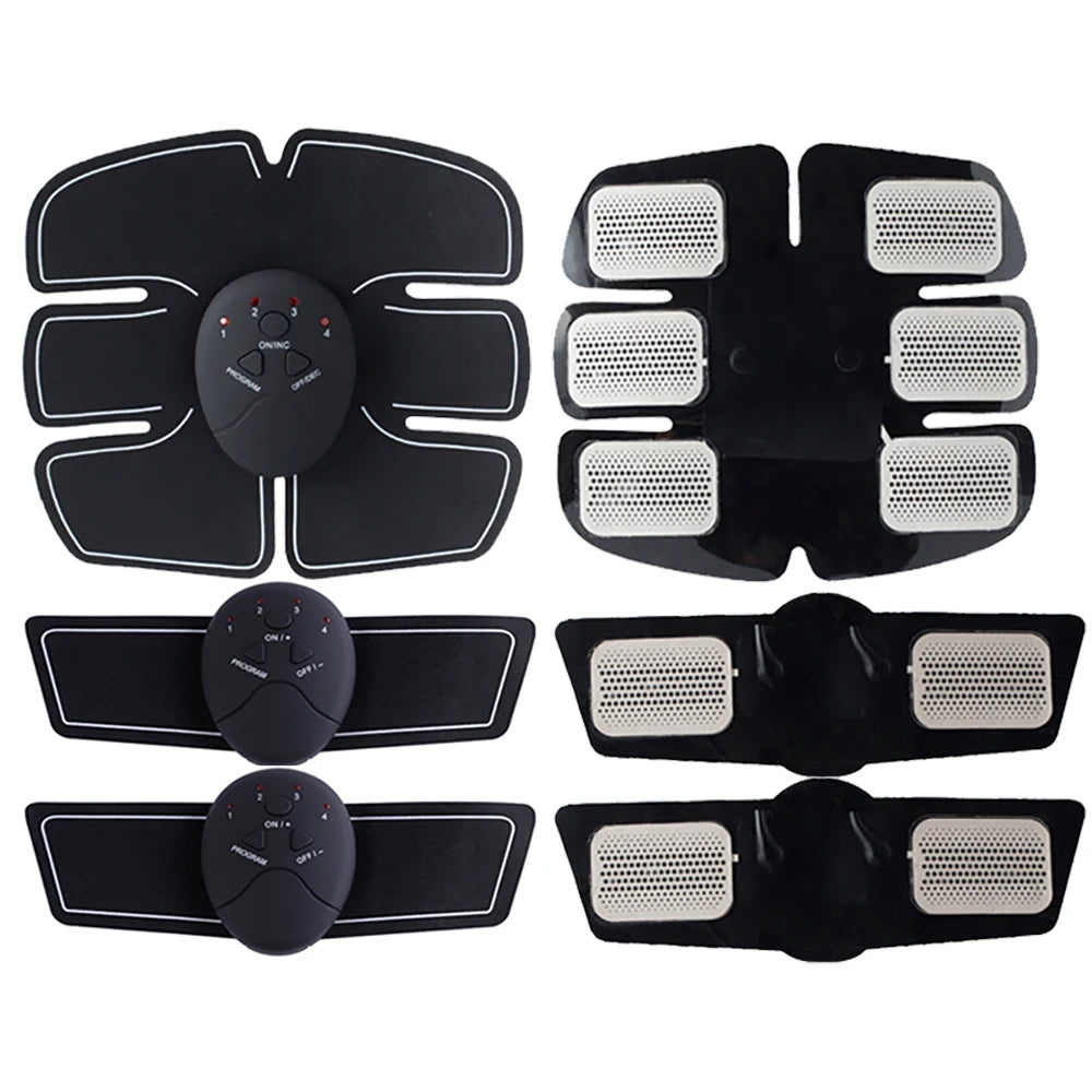 EMS Muscle Stimulator Abdominal Muscle Massager Hip Training Fitness Fat Burning Buttocks Arm Abdomen Trainer Apparatus Slimming Beauty World Shop