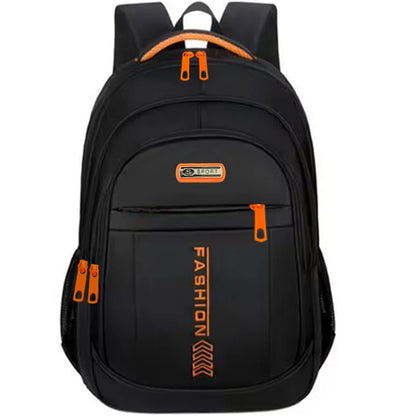 Spring new backpack male leisure business travel backpack Large capacity junior high school bag female computer men's bag Beauty World Shop