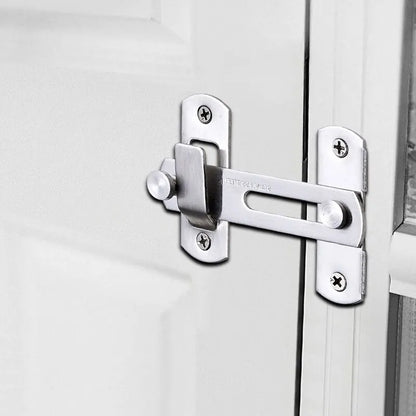 Sliding Barn Door Latch Sliding Right Angle Door Latch Door Bolt Wine Cooler Closet Window Door Latch Plug Baby Safety Latch Beauty World Shop