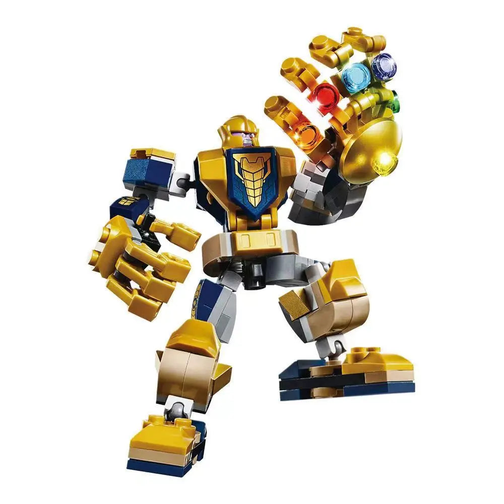76270 76302 Superhero Bricks Avengers Thor Iron Man Thanos Assemble Compatible Action Figure Toy Building Blocks Model Ornament Beauty World Shop