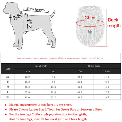 Fleece Warm Dog Cloth Sleeveless Soft Cozy Plush Vest Puppy Winter Overall for Small Medium Pet Sweatshirt  for Dog and Cat Beauty World Shop