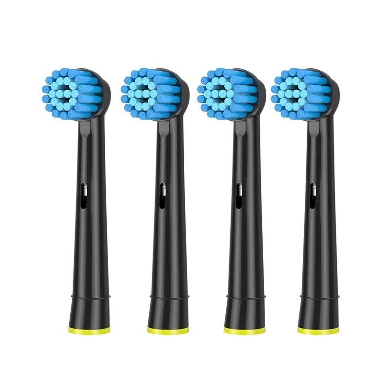 4/8/12/16/20 Pack Sensitive Gum Care Soft Bristle Replacement Brush Heads Compatible with Oral b Braun Electric Toothbrush Beauty World Shop