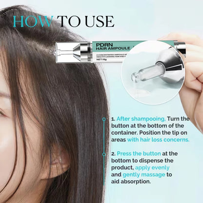 Hair Ampoule with Keratin & Biotin, Deeply Moisturizes & Repairs Hair, Increases Scalp Hydration for Healthy-Looking Hair. Beauty World Shop