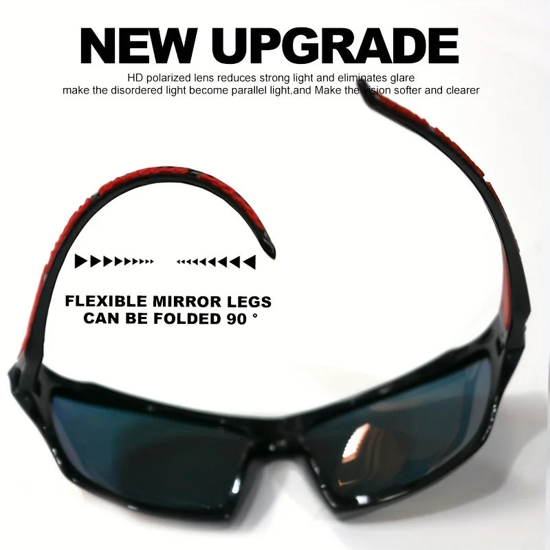 1/3PCS Sports Polarized Sunglasses for Men Lightweight Night Vision Male Shades Cycling Driving Fishing Fashion Mirror Sunglass Beauty World Shop
