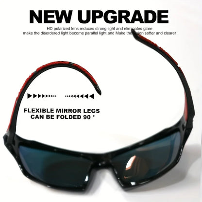 1/3PCS Sports Polarized Sunglasses for Men Lightweight Night Vision Male Shades Cycling Driving Fishing Fashion Mirror Sunglass Beauty World Shop
