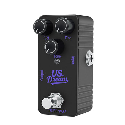 Electric Guitar Effects Pedal Mini Single Type Crunch Distortion Classic Chorus Delay    Digital Delay Beauty World Shop