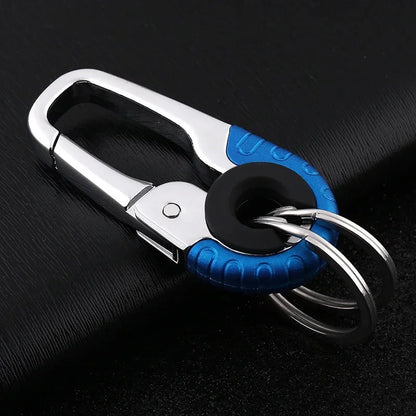 Keychain Buckle for Men Stainless Steel Key Ring Key Chain Hook Outdoor Carabiner Climbing Keyfob Accessories Beauty World Shop