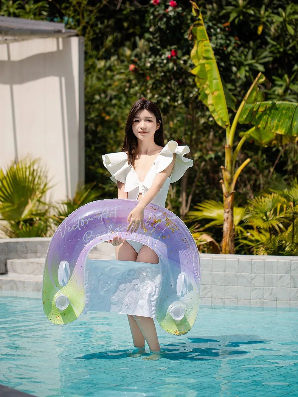 ROOXIN Water Hammock Adult Swim Ring Tube Inflatable Swim Mattress Swimming Ring Swim Adult Pool Float Beauty World Shop